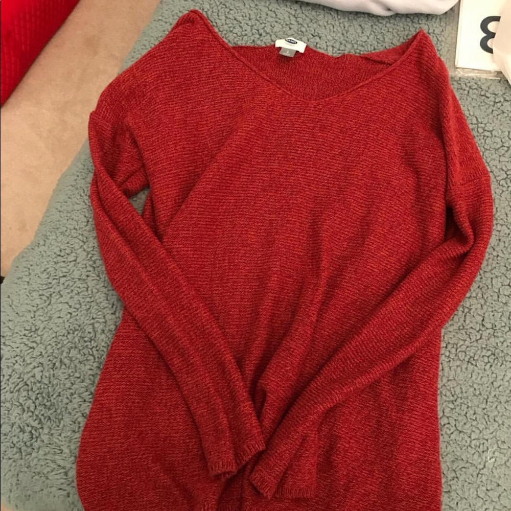Red, Old Navy Sweater